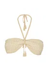 Devon Finn Bikini Top In Neutral