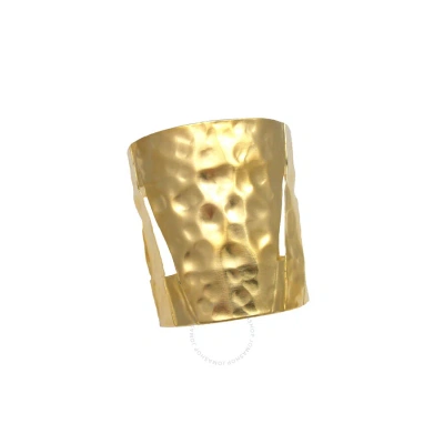 Devon Leigh 18k Gold Plated Brass Cuff Bracelet Cuff106-g