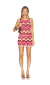 Devon Windsor Alba Dress In Multi