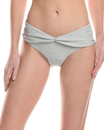 Devon Windsor Amari Bikini Bottom In Silver