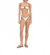Devon Windsor Annie Bikini Bottom In Cream In White
