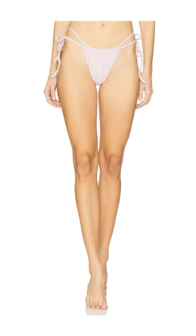 Devon Windsor Bali Bikini Bottom In Pink Swirl
