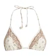 Devon Windsor Bandana Print Elis Bikini Top In Multi