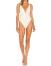 Devon Windsor Belle Full Piece Swimsuit In Cream Crocodile In Multi
