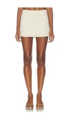 Devon Windsor Bianca Skirt In Neutral