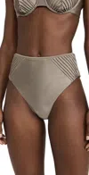Devon Windsor Birdie Bikini Bottoms Stone In Stone