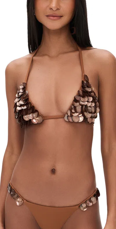 Devon Windsor Cali Top Bronze Shell In Brown