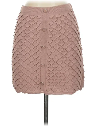 Pre-owned Devon Windsor Casual Skirt In Pink