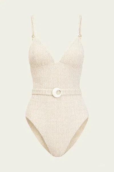 Devon Windsor Catalina Full-piece In Golden Dune