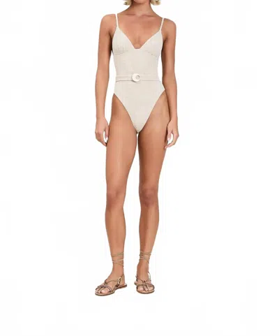 Devon Windsor Catalina One Piece Swimsuit In Golden Dune In Multi