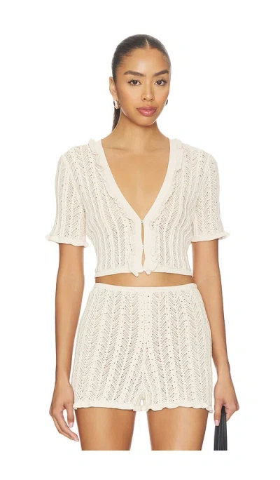 Devon Windsor Charlene Top In Brown