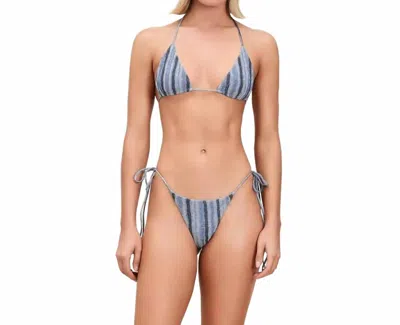 Devon Windsor Charlie Bikini Bottom In Atlantic In Blue