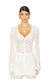 Devon Windsor Cindy Tunic In Ivory