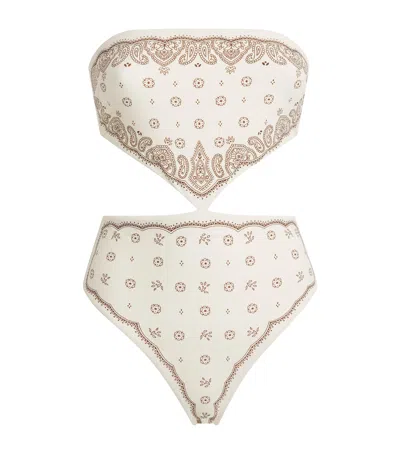 Devon Windsor Cut-out Rebecca Swimsuit In Multi
