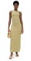 Devon Windsor Dalia Dress In Pistachio In Pistachio