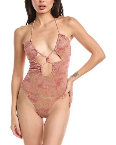 Devon Windsor Darcy One-piece In Burgundy