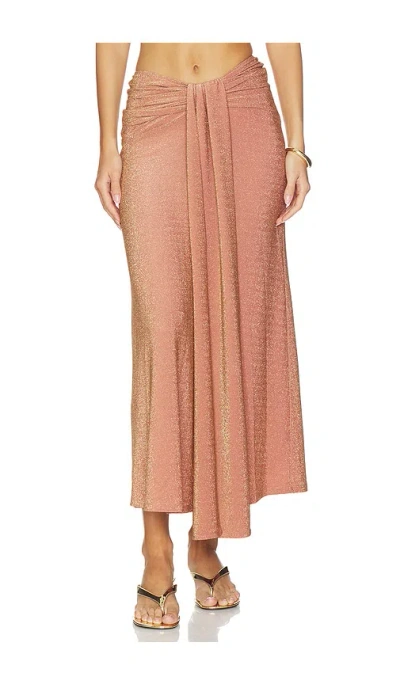 Devon Windsor Dottie Skirt In Pink