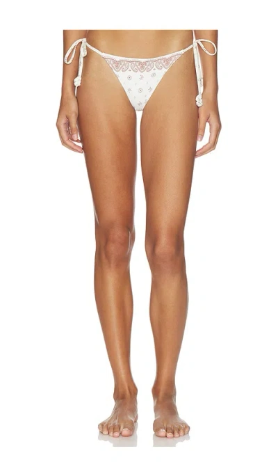 Devon Windsor Eadie Bikini Bottom In White