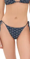 Devon Windsor Eadie Bottoms Denim In Denim