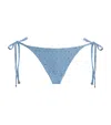 Devon Windsor Eadie Tie Bikini Briefs In Blue