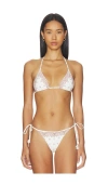 Devon Windsor Elis Bikini Top In Multi