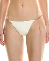 Devon Windsor Elm String Bikini Bottom In White