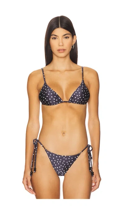 Devon Windsor Emerson Bikini Top In Multi