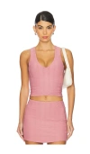 Devon Windsor Finley Top In Mauve