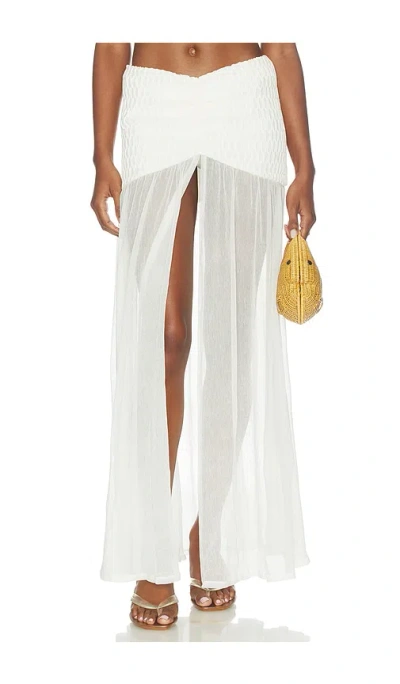 Devon Windsor Florella Skirt In White