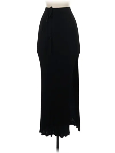 Pre-owned Devon Windsor Formal Skirt In Black