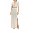 Devon Windsor Haisley Skirt In White