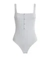 Devon Windsor Herringbone Layla Swimsuit In Multi