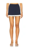Devon Windsor Hollis Skirt Navy
