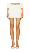 Devon Windsor Hollis Skirt In White