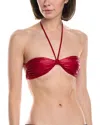 Devon Windsor India Bikini Top In Red