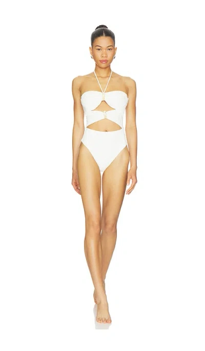 Devon Windsor Isla Full-piece In White