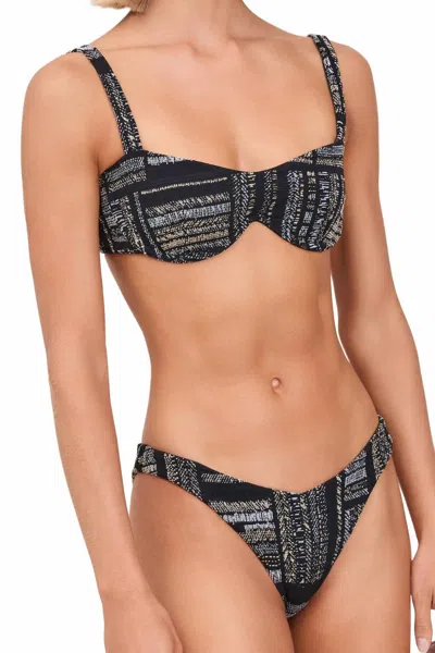 Devon Windsor Ivy Underwire Bikini Top In Lunar In Multi