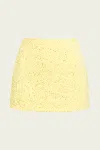Devon Windsor Jace Skirt In Lemondrop In Yellow