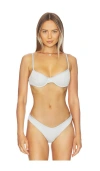 Devon Windsor Jane Bikini Top In White