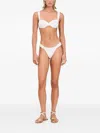 Devon Windsor Josephine Tie-back Bikini Top In White