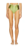 Devon Windsor Kayla Bikini Bottoms Moss In Moss