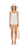 Devon Windsor Kiana Romper In White