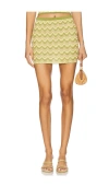 Devon Windsor Lane Skirt In Pistachio In Green