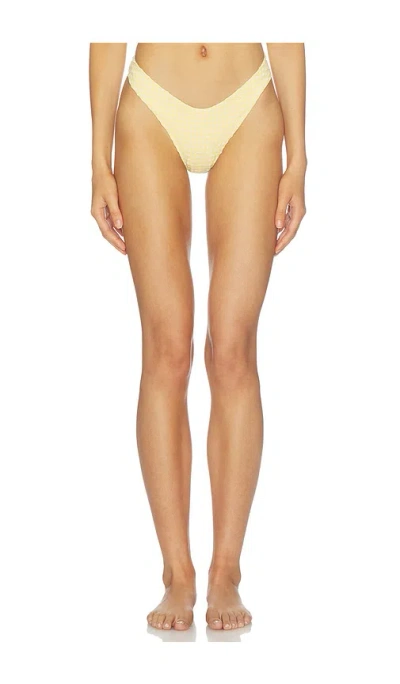 Devon Windsor Larissa Bikini Bottom In Yellow