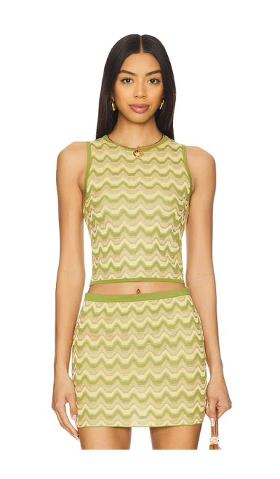 Devon Windsor Lata Top In Green