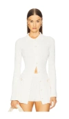 Devon Windsor Leona Tunic In Ivory