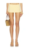 Devon Windsor Lisette Skirt In Yellow