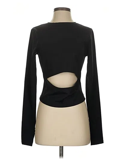 Pre-owned Devon Windsor Long Sleeve T-shirt In Black