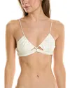 Devon Windsor Lou Bikini Top In Beige