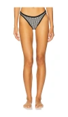 Devon Windsor Neo Bikini Bottoms Diced In Black